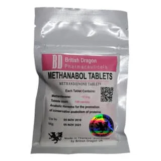 Buy Dianabol (Methanabol) British Dragon 10mg 100 tablets – USA