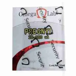 HCG Pregnyl 10000 ui x 1 amp 1 solvent – Omega labs